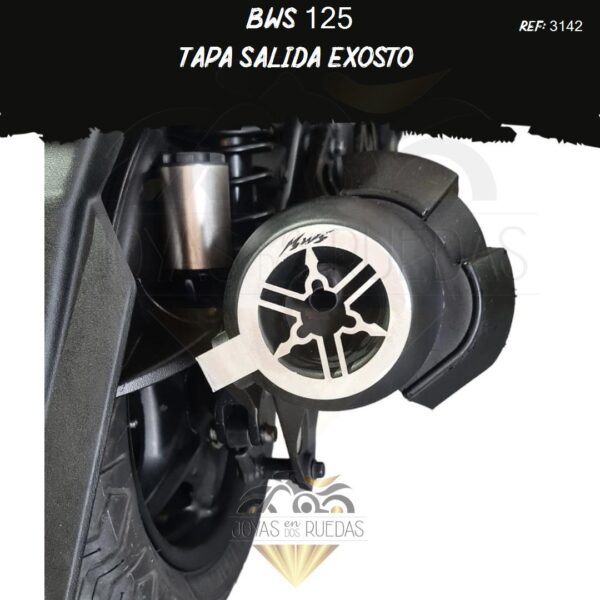 accesorios Bws 125 tapa salida exosto
