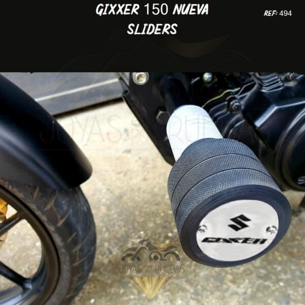 accesorios Gixxer 150 nueva sliders