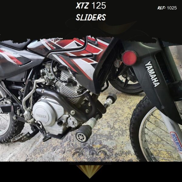 XTZ 125 lujos sliders