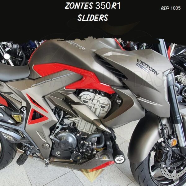 lujo Zontes 350r1 sliders