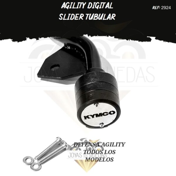 partes Agility Digital slider tubular