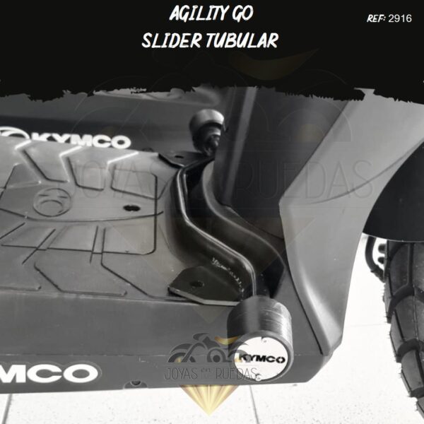 partes Agility Go slider tubular