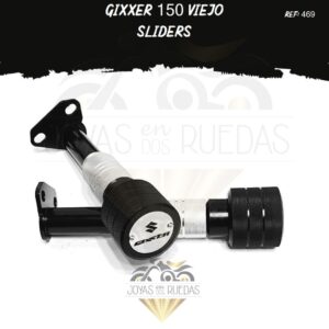motos Gixxer 150 viejo sliders