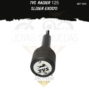 lujo TVS Raider 125 slider exosto