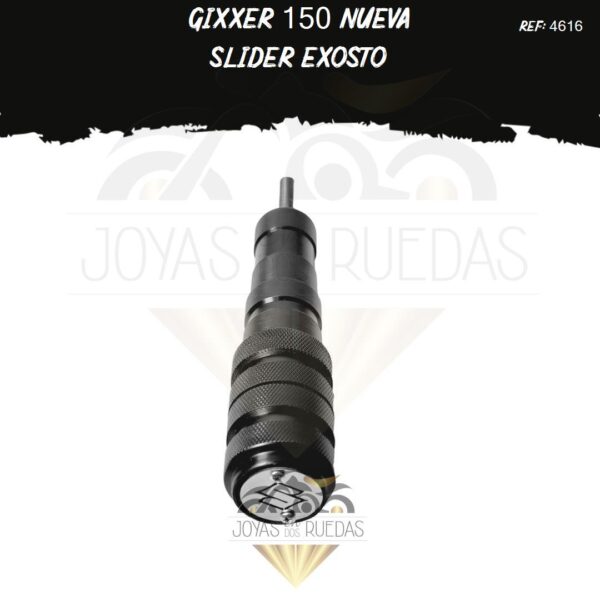 Gixxer 150 nueva slider exosto articulos moto Gixxer 150 nueva