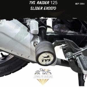 slider exosto articulo TVS Raider 125