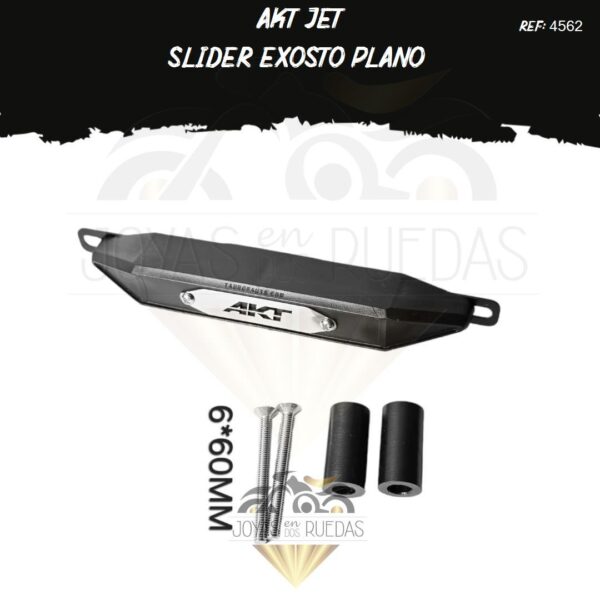 lujo AKT jet Slider exosto plano