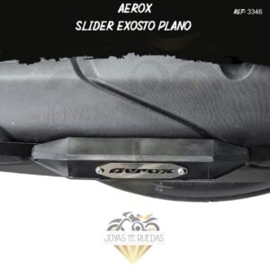 partes Aerox Slider exosto plano