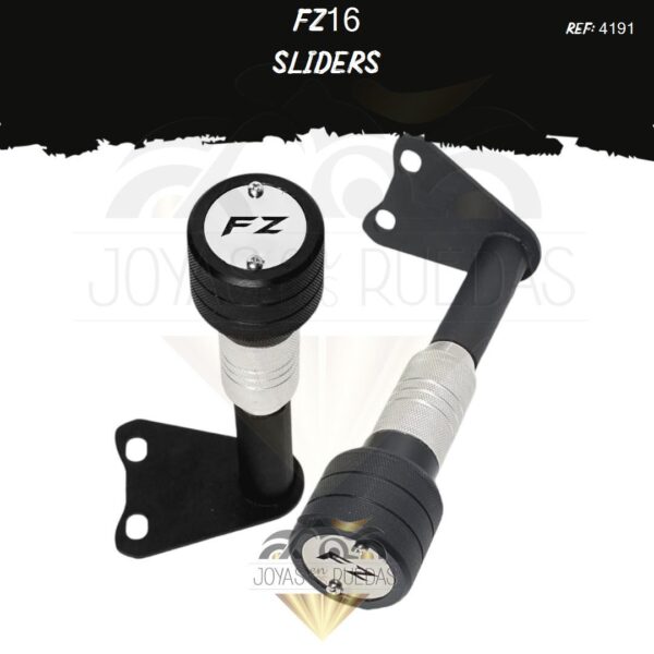 moto FZ16 sliders