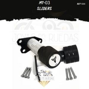 parte MT-03 sliders