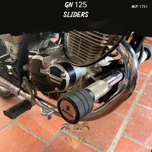 moto GN 125 sliders