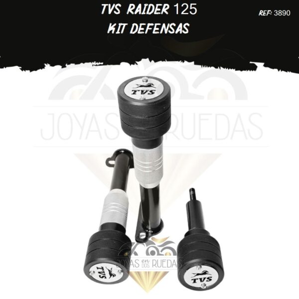 TVS Raider 125 kit sliders slider exosto