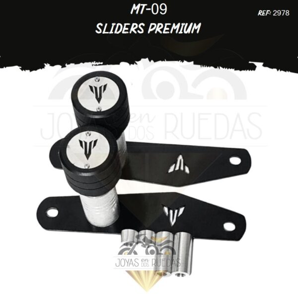 piezas MT-09 sliders premium