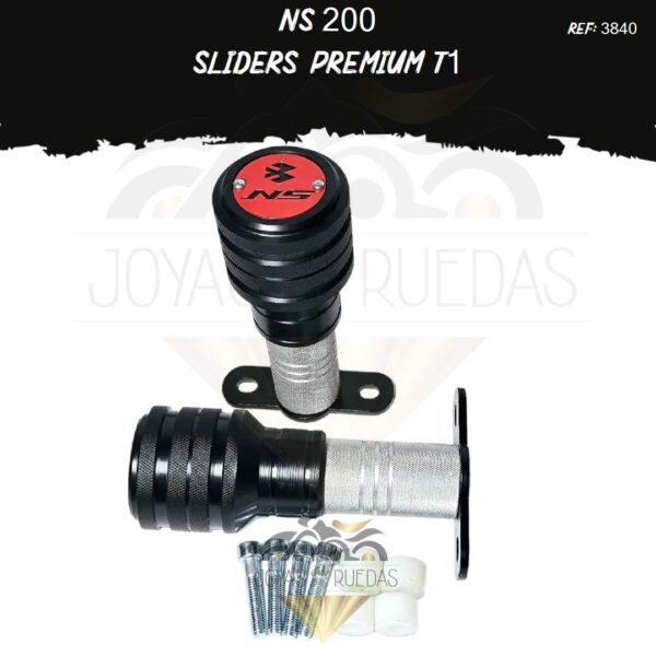 moto NS 200 Sliders premium