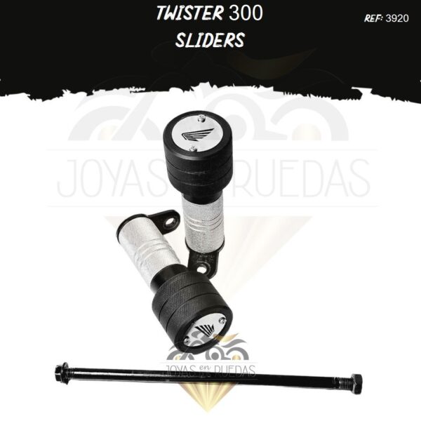 motos TWISTER 300 sliders