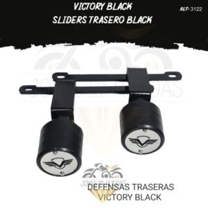 accesorios victory black sliders trasero black