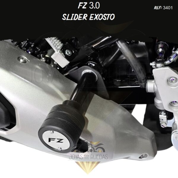 moto FZ 3.0 slider exosto