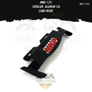 partes NKD 125 Spoiler aleron 3D