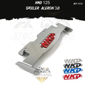 Spoiler aleron 3D articulo NKD 125