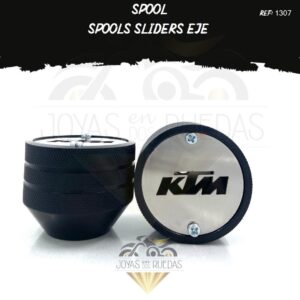 parte Spool Spools Sliders eje