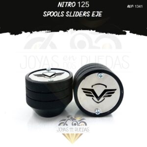 accesorio Nitro 125 Spools Sliders eje