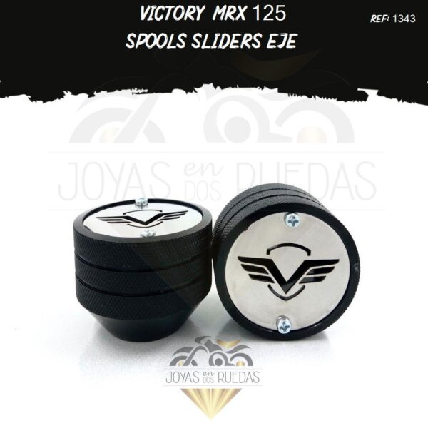 Spools Sliders eje articulo Victory MRX 125