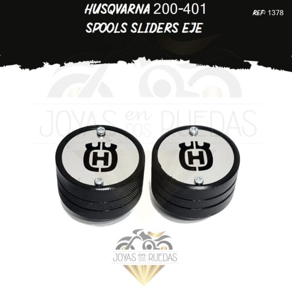 lujo Husqvarna 200-401 Spools Sliders eje