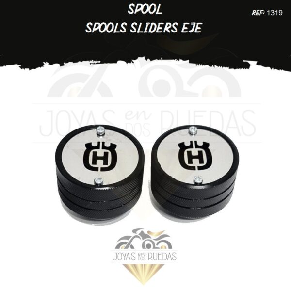 parte Spool Spools Sliders eje