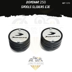 Spools Sliders eje articulo Dominar 250