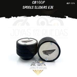 accesorio CB160F Spools Sliders eje