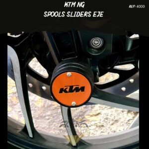 articulos KTM NG Spools Sliders eje
