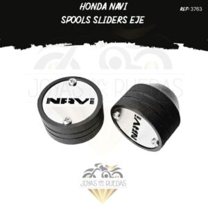moto Honda Navi Spools Sliders eje