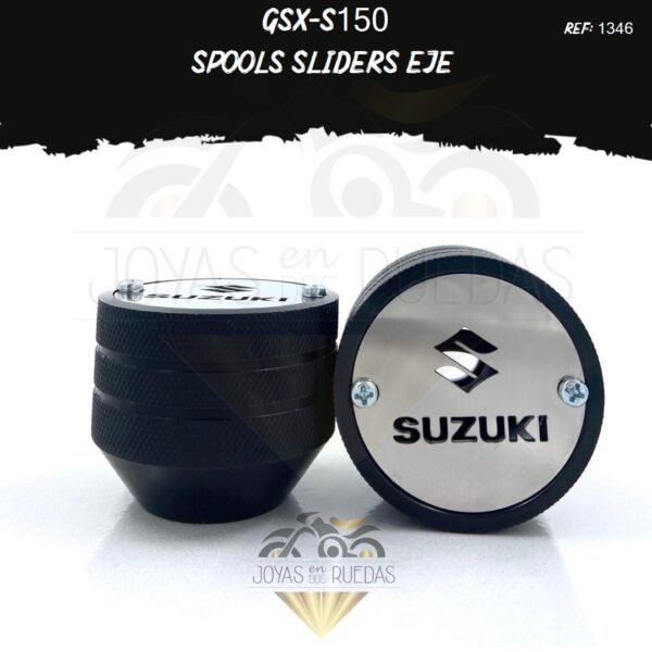 moto GSX-S150 Spools Sliders eje
