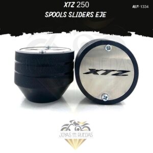 motos XTZ 250 Spools Sliders eje