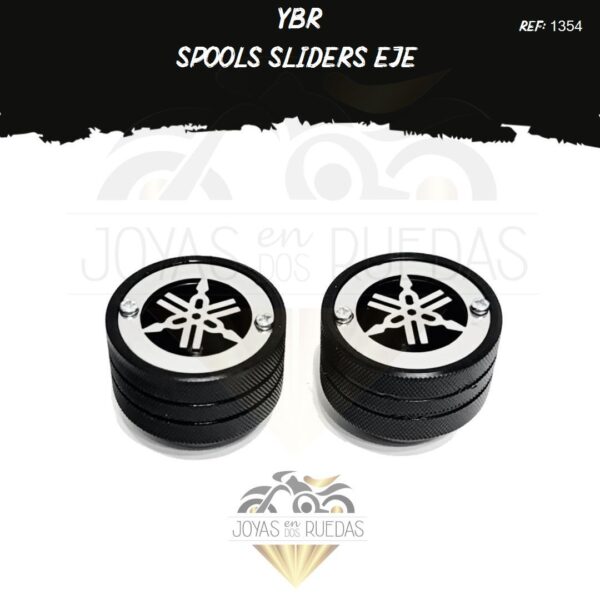pieza YBR Spools Sliders eje