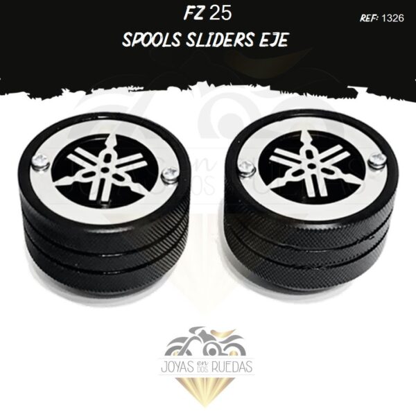 lujo FZ 25 Spools Sliders eje