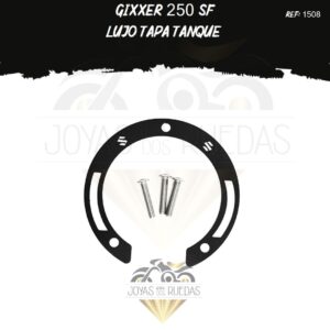 accesorios Gixxer 250 sf lujo tapa tanque