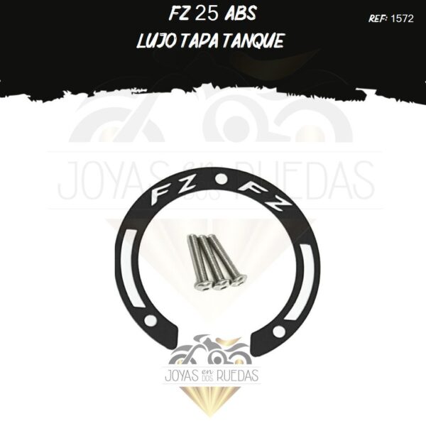 accesorio FZ 25 ABS lujo tapa tanque