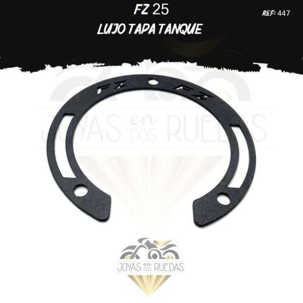 pieza FZ 25 lujo tapa tanque
