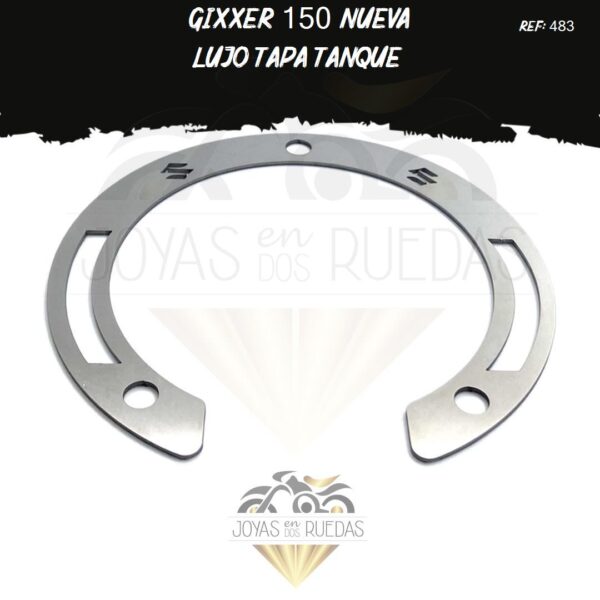 accesorio Gixxer 150 nueva lujo tapa tanque