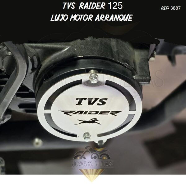 lujo TVS Raider 125 lujo motor arranque