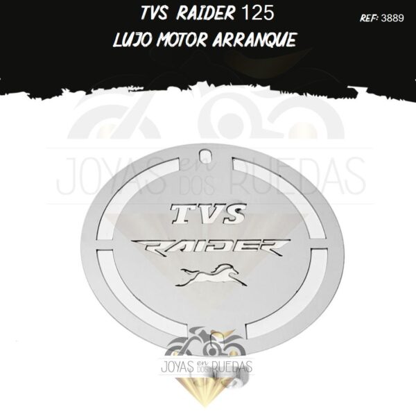 partes TVS Raider 125 lujo motor arranque