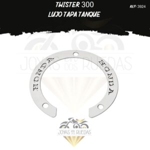 moto TWISTER 300 lujo tapa tanque