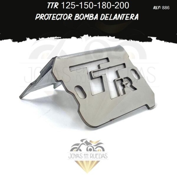 accesorios TTR 125-150-180-200 protector bomba delantera