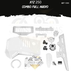 XTZ 250 kit mordaza acutrax p lujo tapa tanque