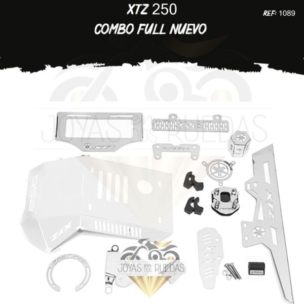 XTZ 250 kit mordaza acutrax p lujo tapa tanque