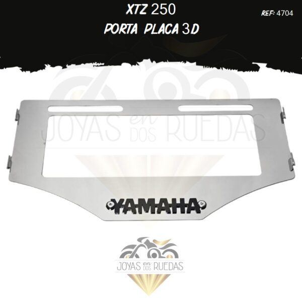 piezas XTZ 250 portaplaca 3D