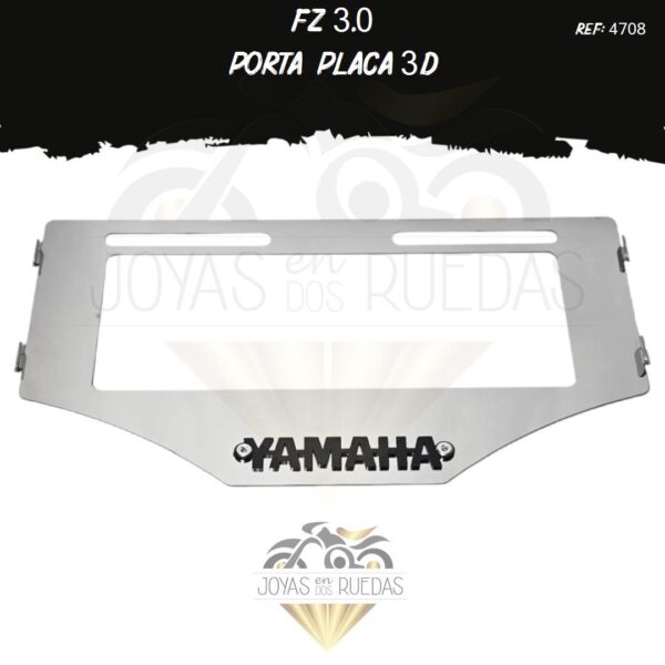 accesorios FZ 3.0 portaplaca 3D
